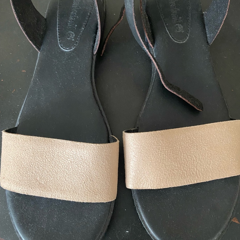 Ankle strap timberland leather sandal